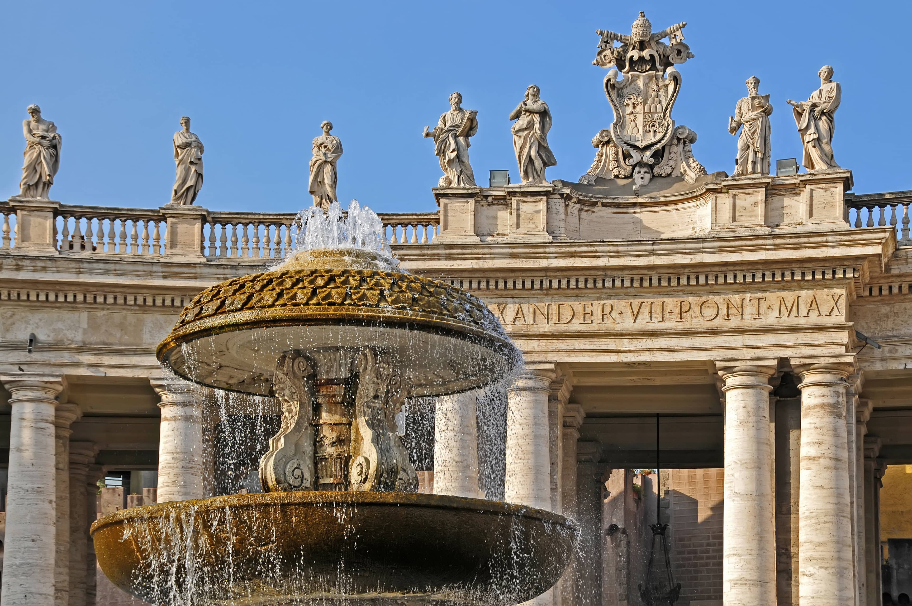 Plaza and Fountain