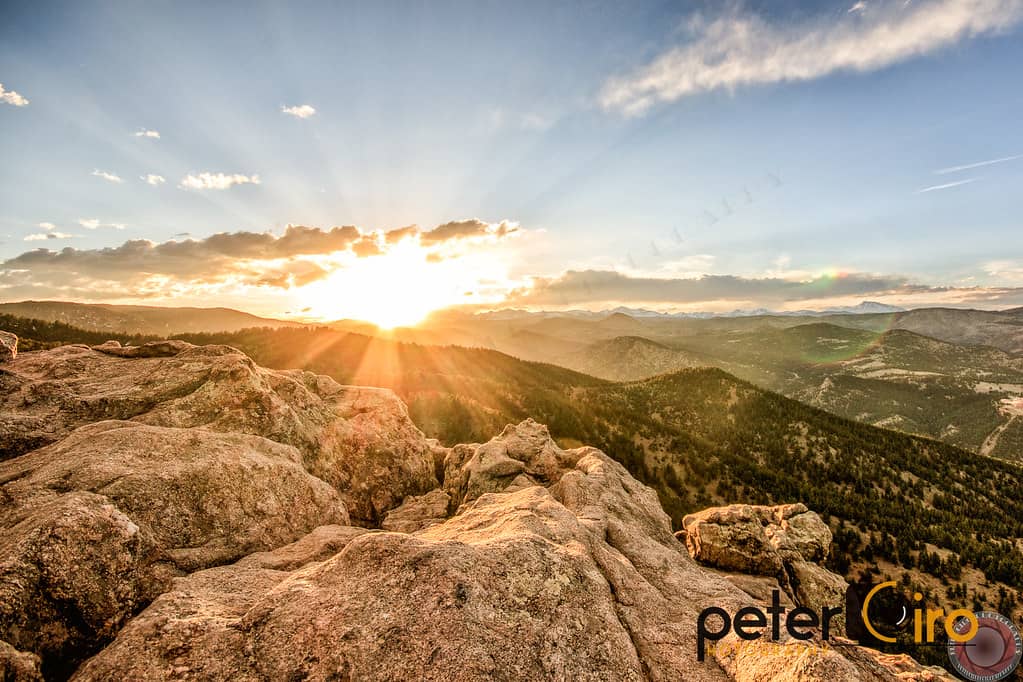 Panoramic Views from Flagstaff Mountain