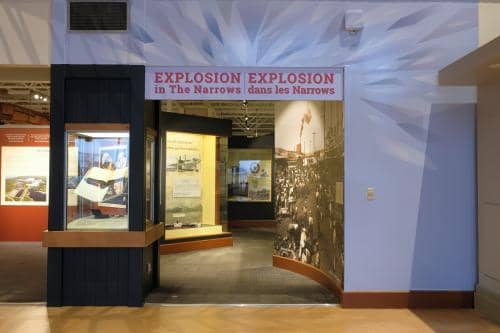 Halifax Explosion Display