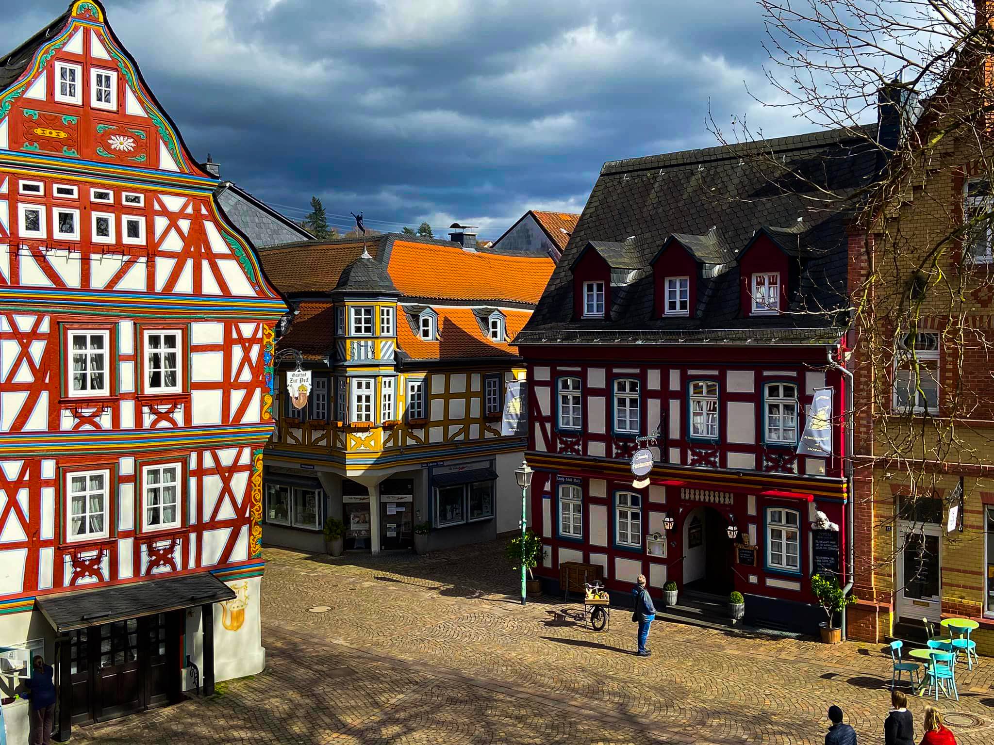 Half-Timbered Houses