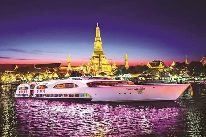 Wonderful Pearl Dinner Cruise - Dinner along the Chao Phraya River