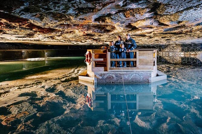 Underground Salt Lake Boat Ride