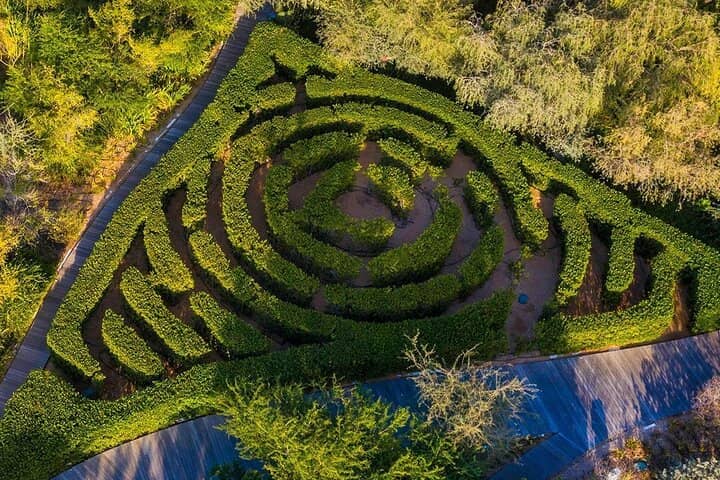 Lush Gardens and Maze
