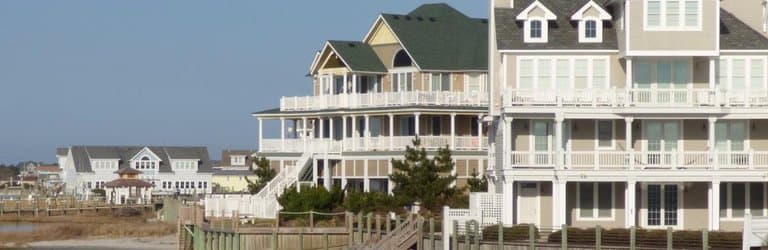 Home at the entrance of Hatteras Island