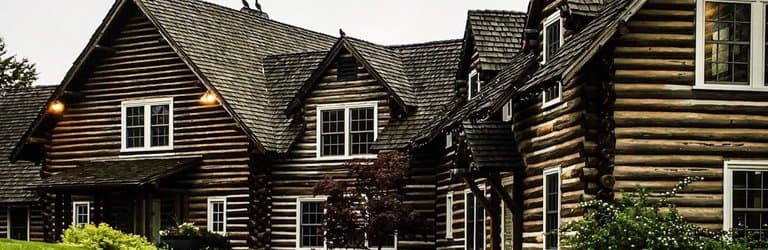 Wilmore Lodge on a rainy day. Photo by Steve Parsons