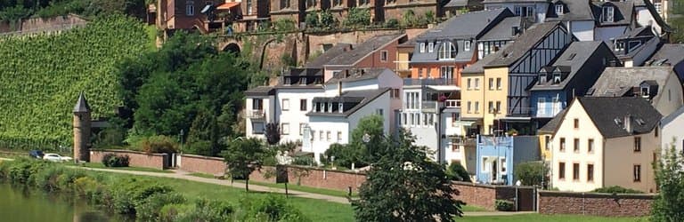 Saarburg Waterfall and Old Town