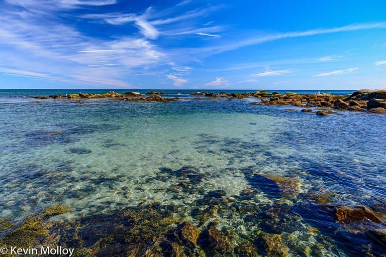 I took this from a rock outcropping and almost got caught as the tide was coming in.