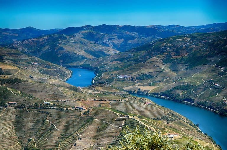 Miradouro de São Leonardo de Galafura Douro Valley Portugal
