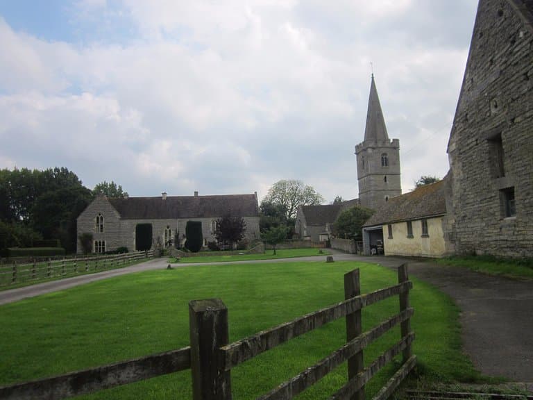 Adjacent church in Ashleworth