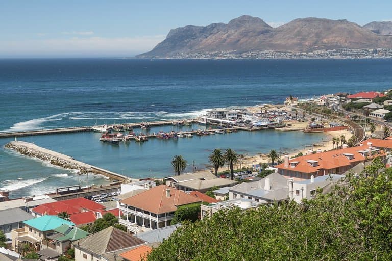 View from the hill...