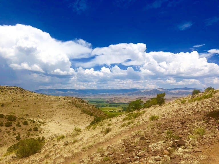 Vista from the Trail. Del Norte Colorado :photo by KimAnna