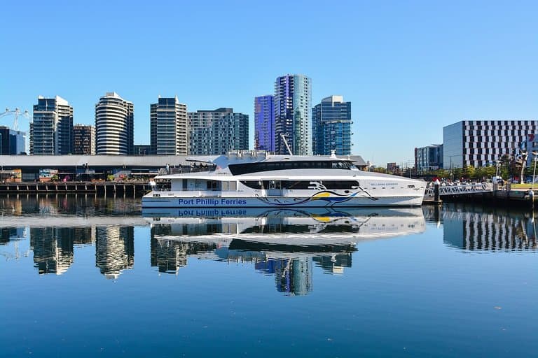 Sitting pretty at Docklands