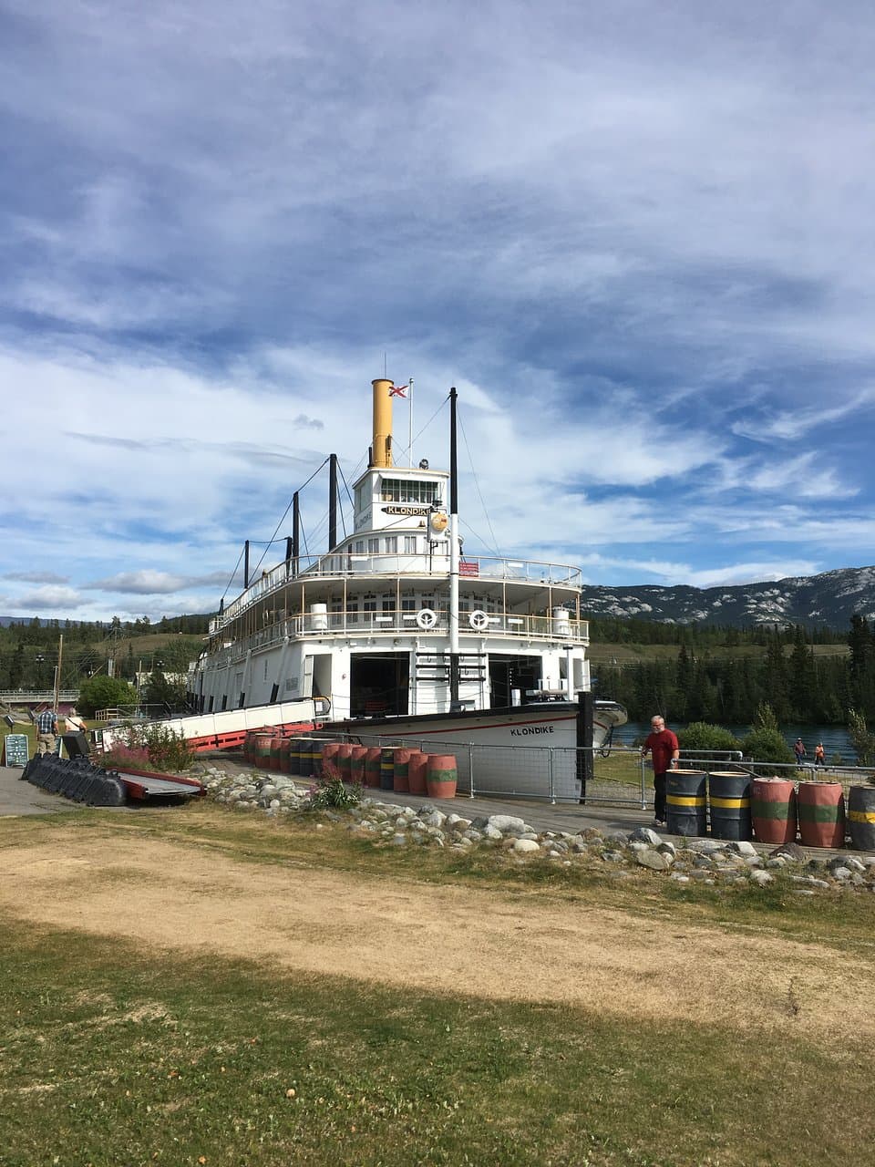 This paddle wheeler, S.S. Klondike, located in Whitehorse, Canada is pretty impressive.