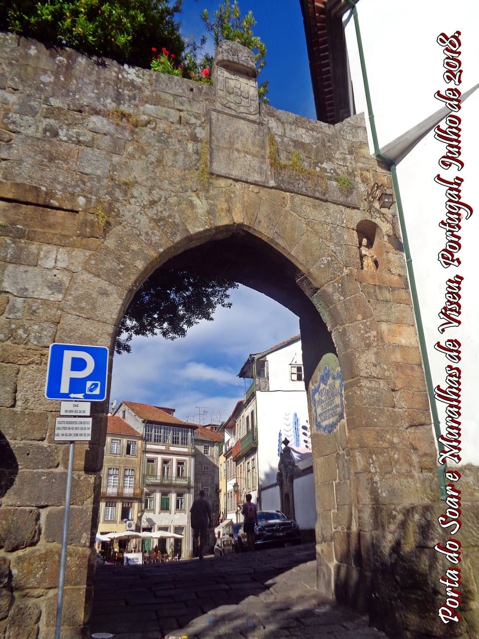 Porta do Soar e Muralhas de Viseu, Portugal