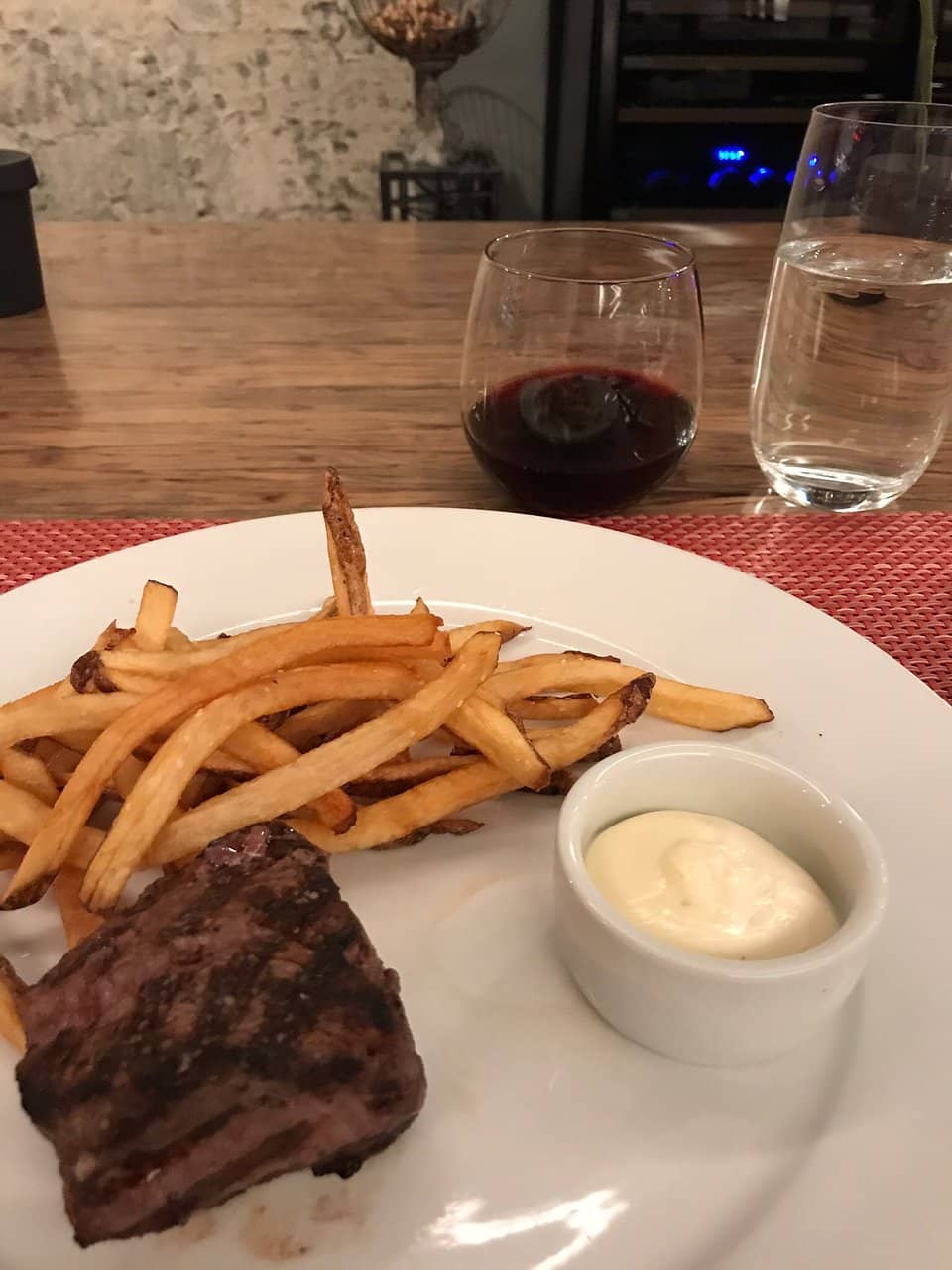 Perfectly Cooked Steak Frites
