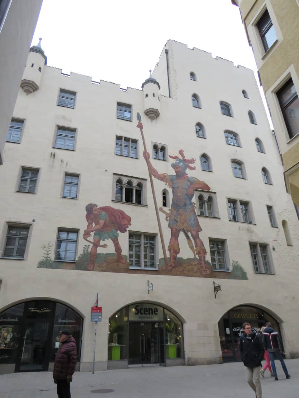The David and Goliath Mural