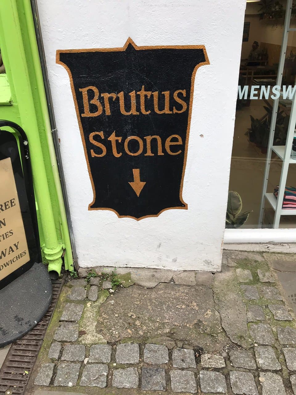 Part way up the Main Street.