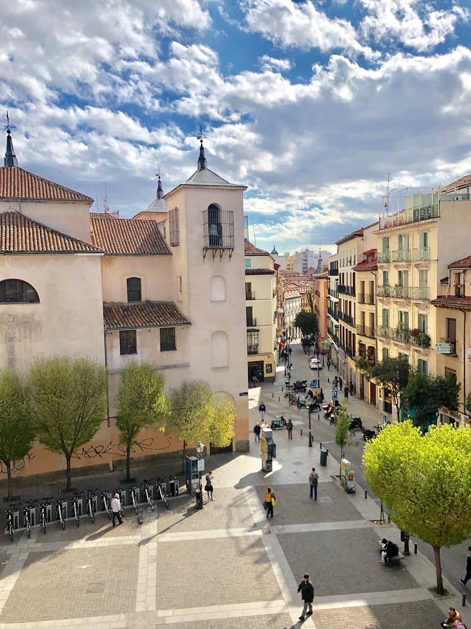 Plaza de San Ildefonso Madrid