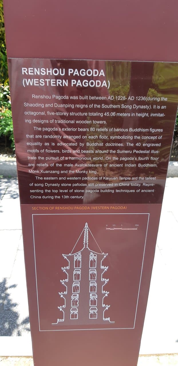 anuncio de la pagoda