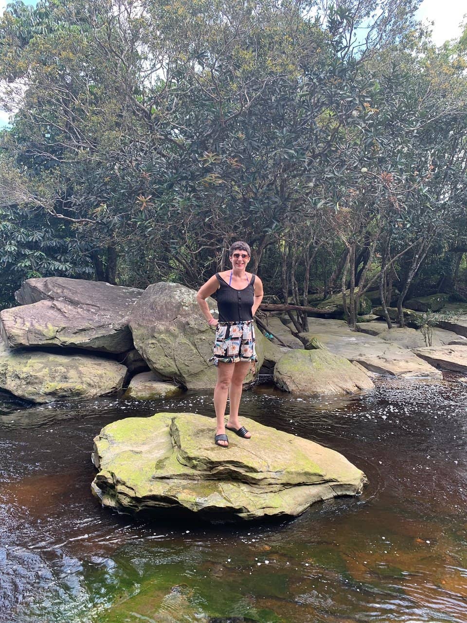 Popokvil Waterfall Cascade