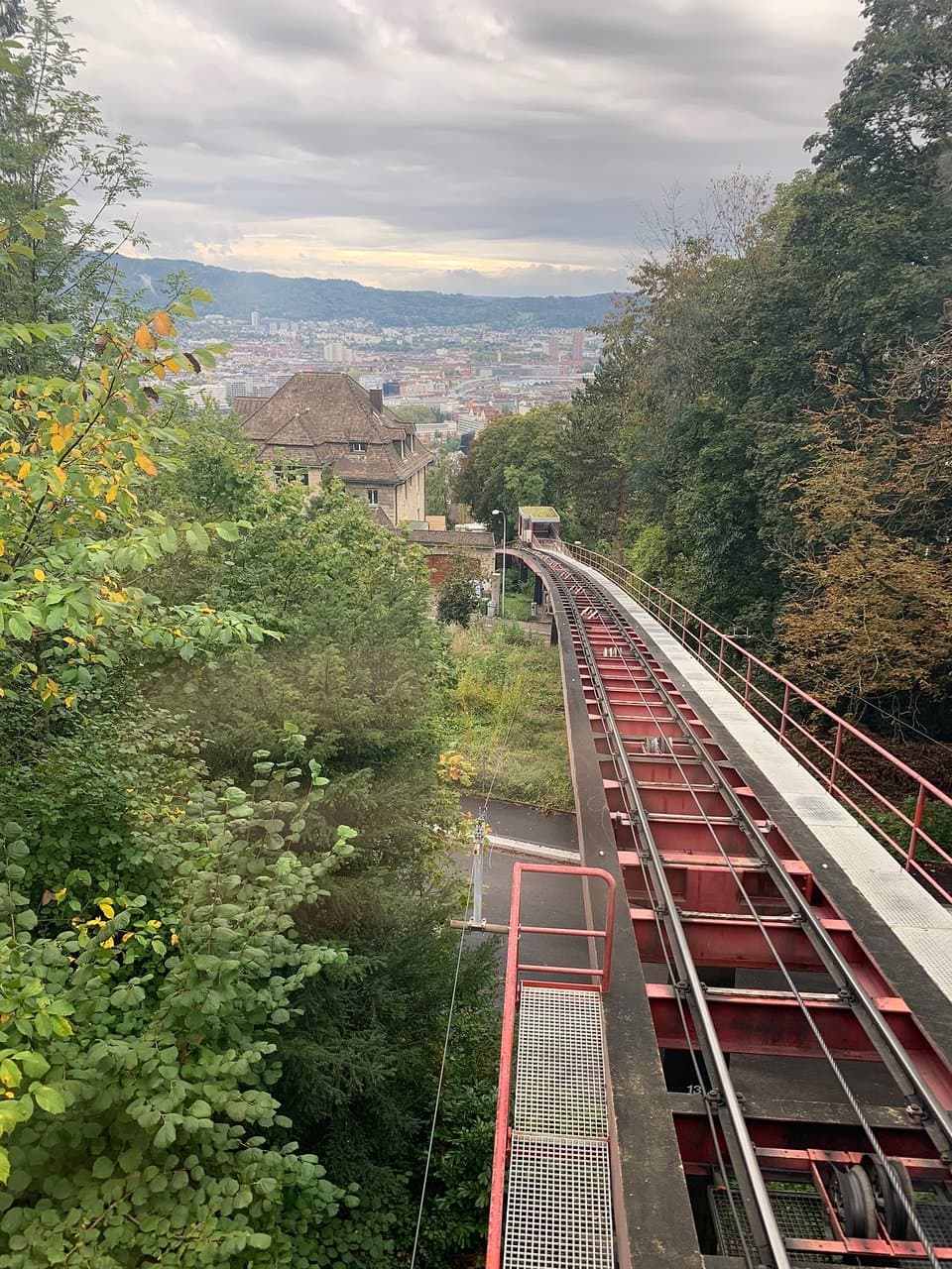 Rigiblick Funicular Zurich