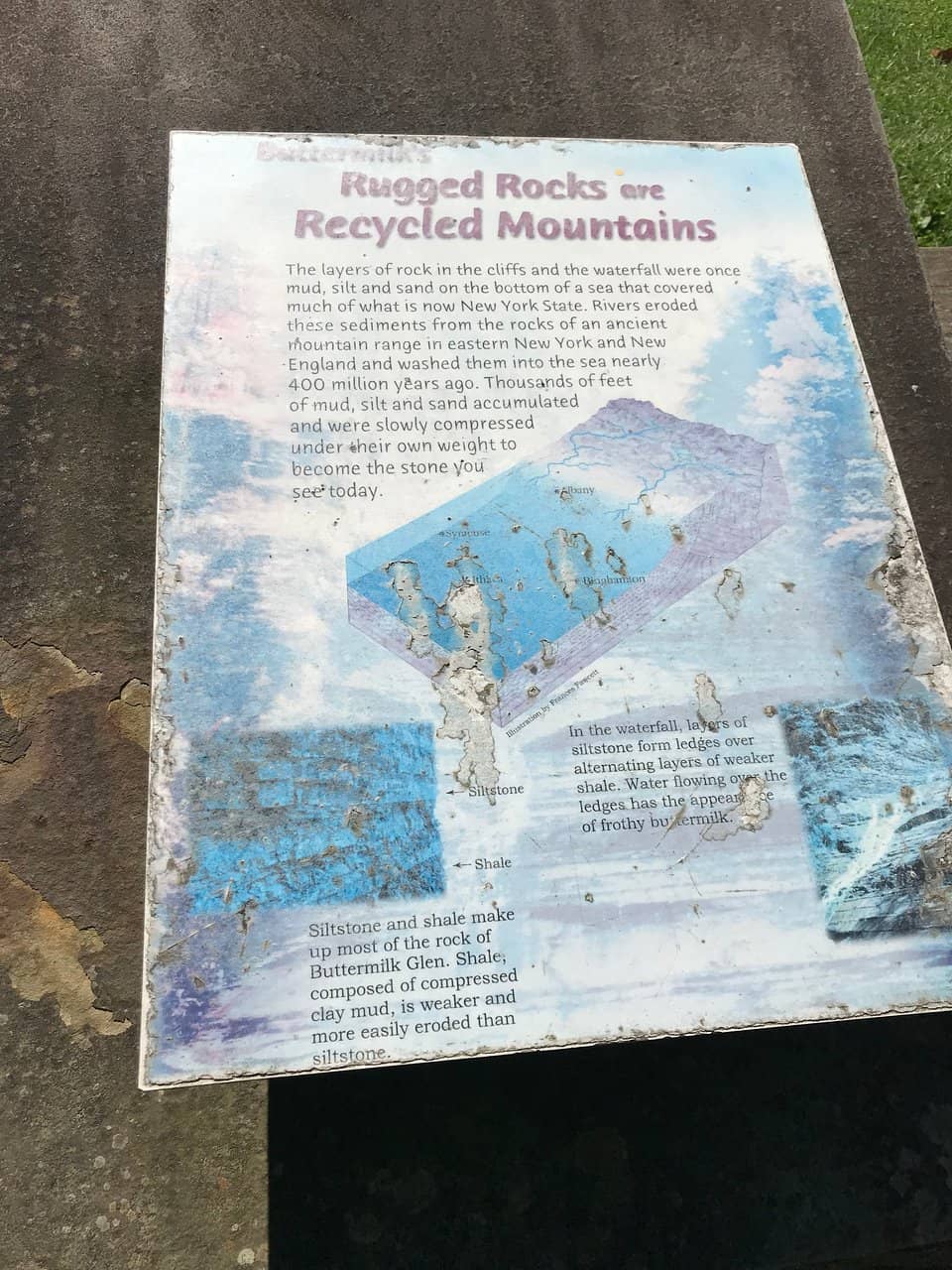 Buttermilk Falls Main Cascade