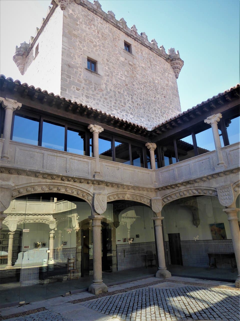 Interior patio