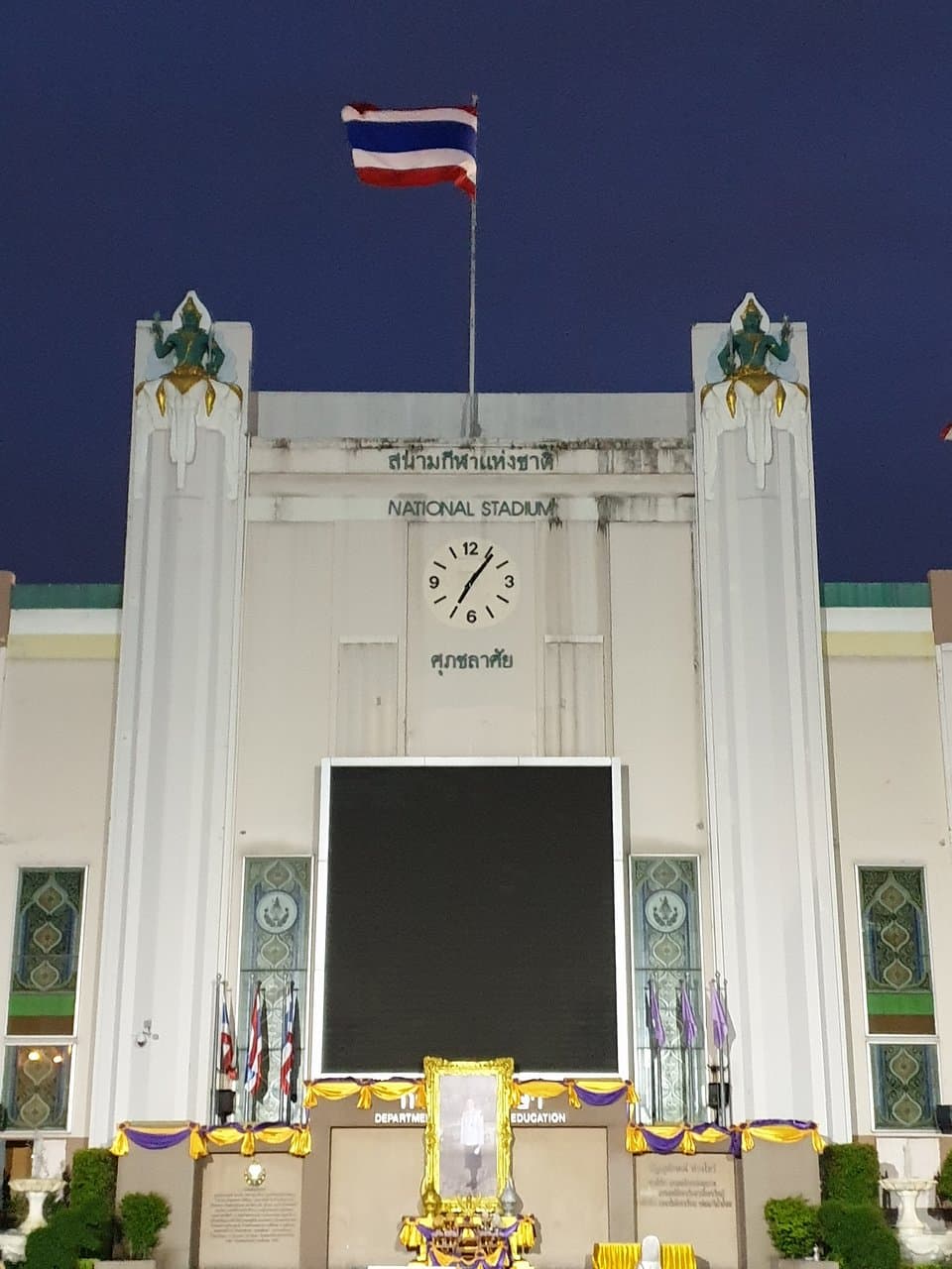 This grandeur of an entrance welcomes you.