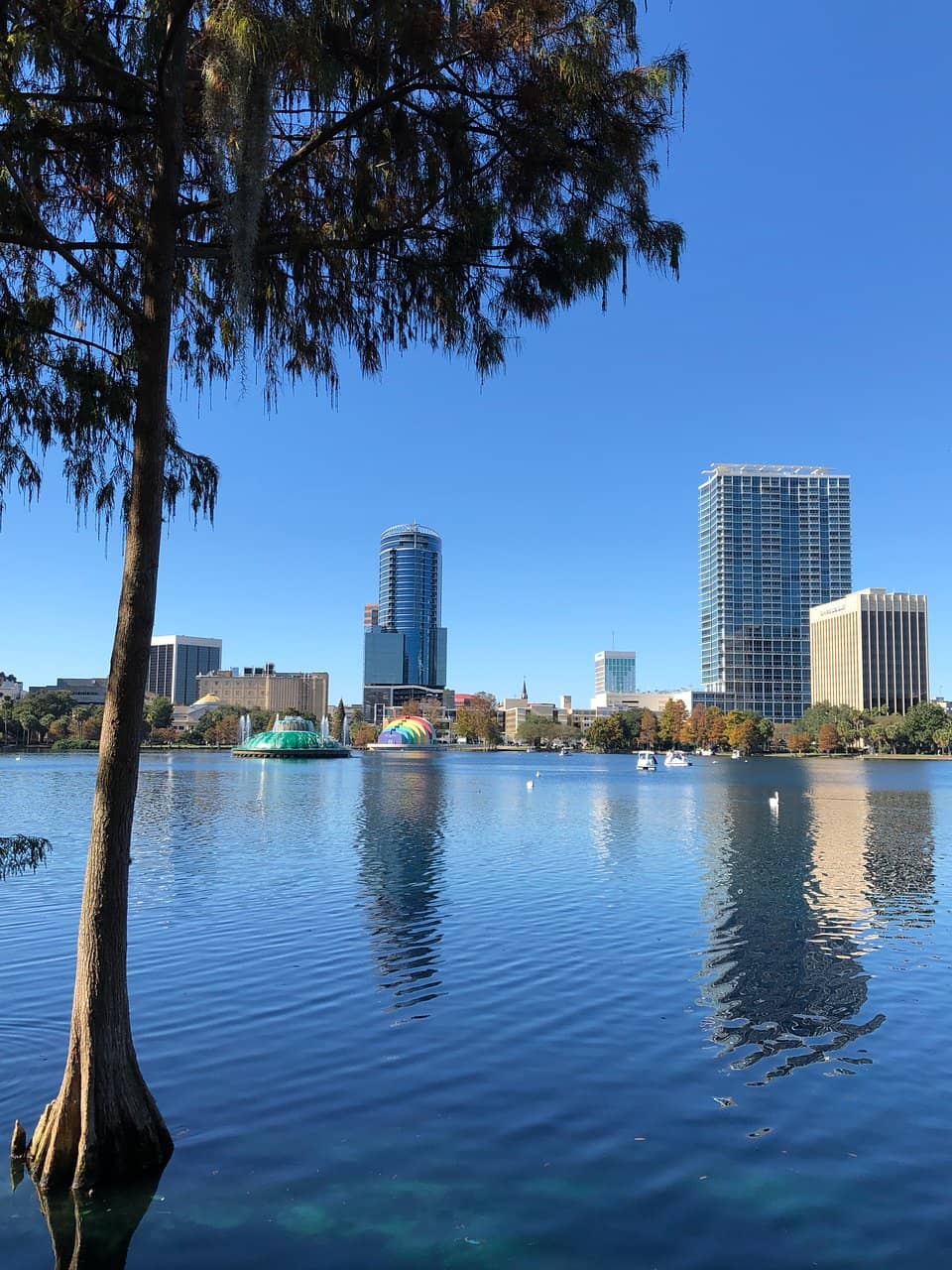 Lake Eola Park Ambiance