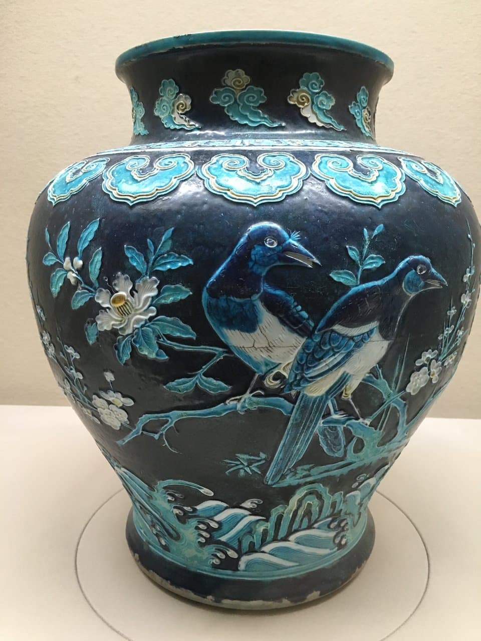 見事な装飾の花瓶