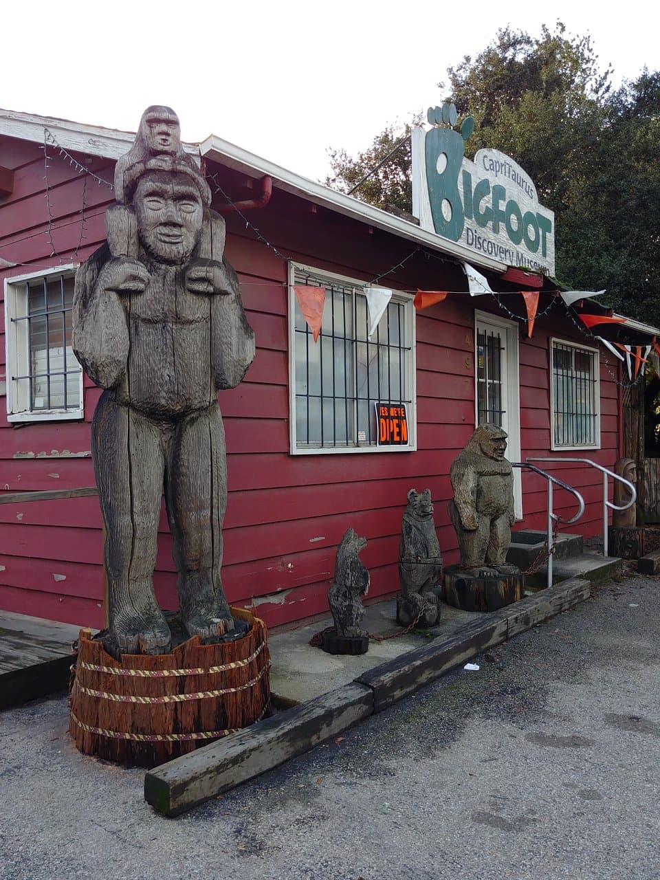 Rogue_Trippers visited the Bigfoot Discovery Museum in Felton, California. #Roguetrippers
