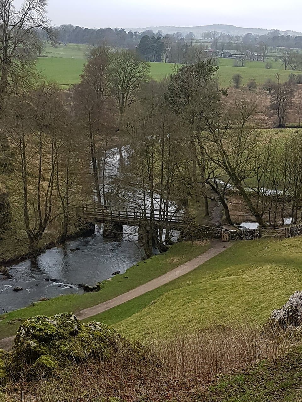 View of the Dale from one of the Limestone Quarries