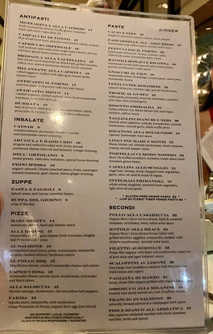 Generous Pasta Portions