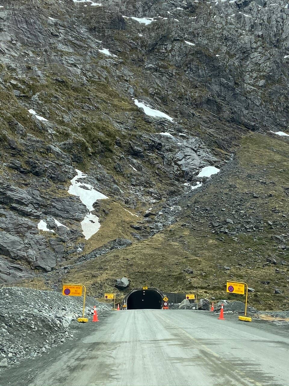 The Homer Tunnel Drive