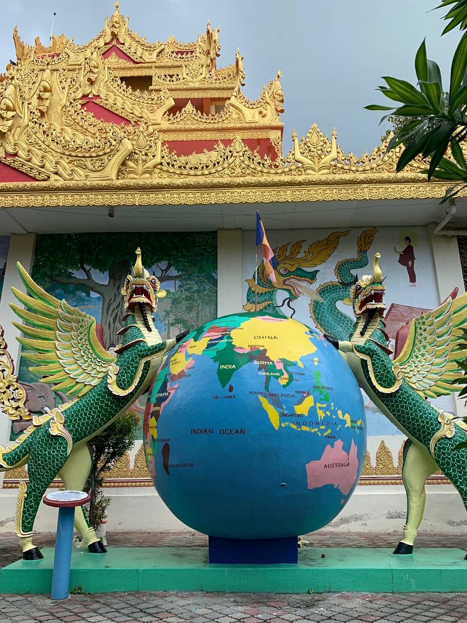 Standing Buddha Hall