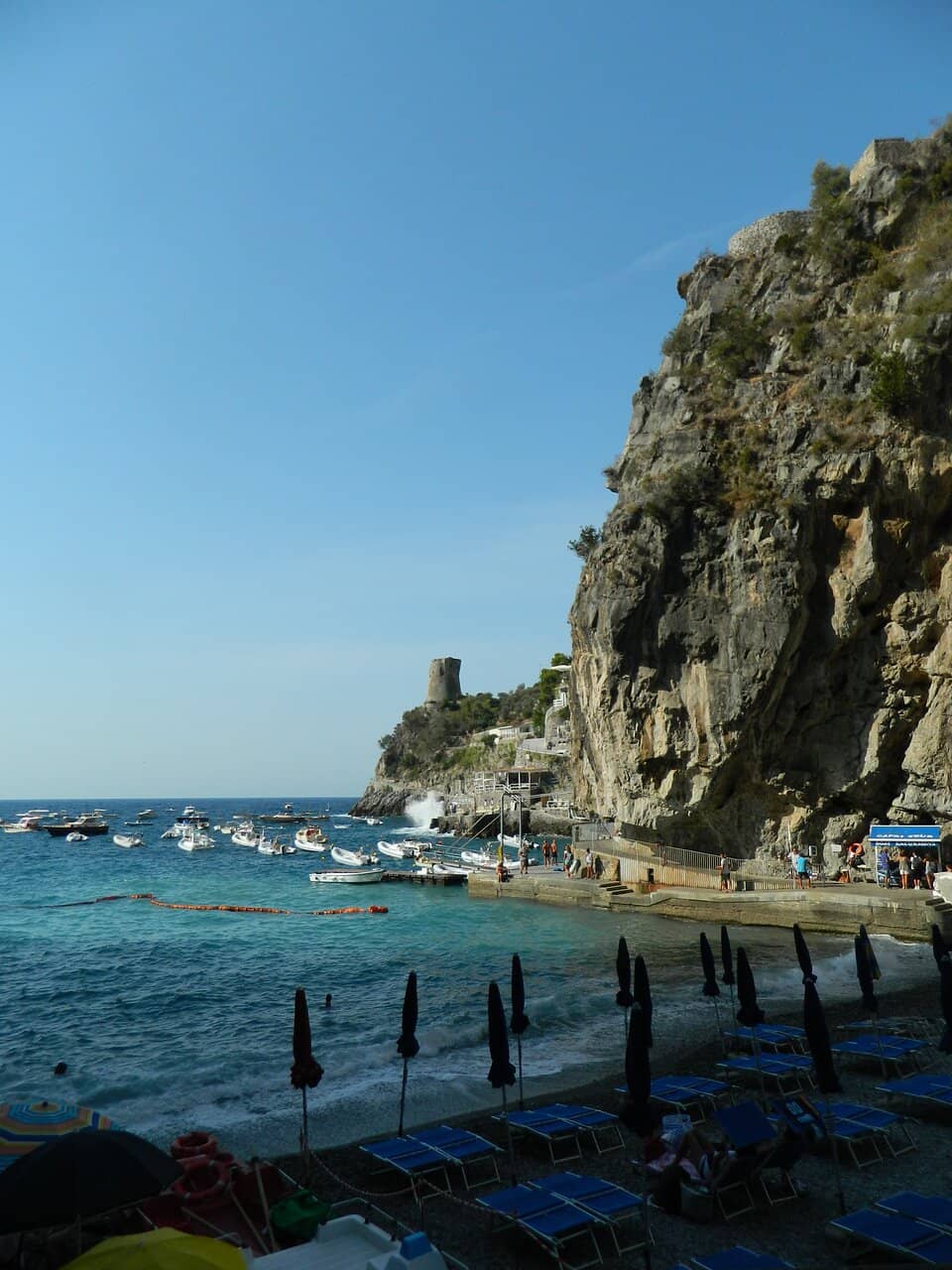 Marina di Praia Beach