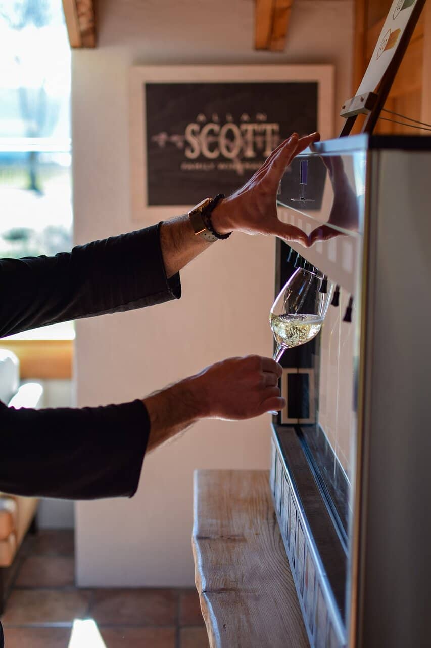 Self-Guided Tasting Station