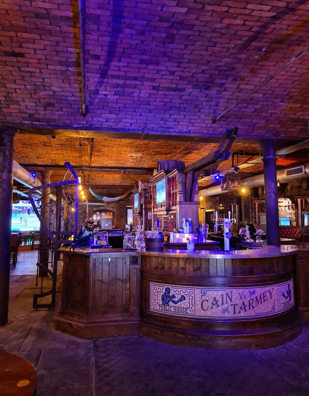 Punch Tarmey's Pub in Cains Brewery Village