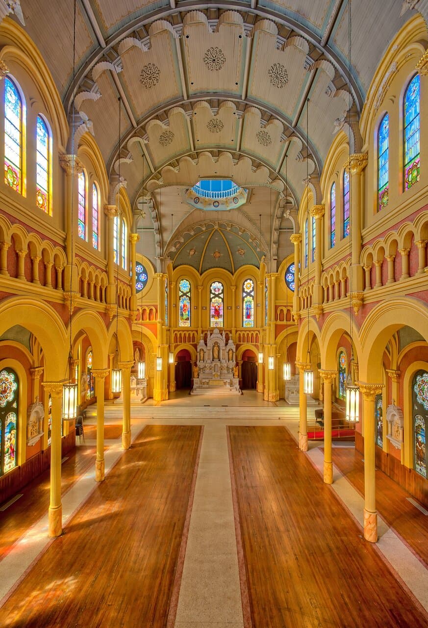 Interior view