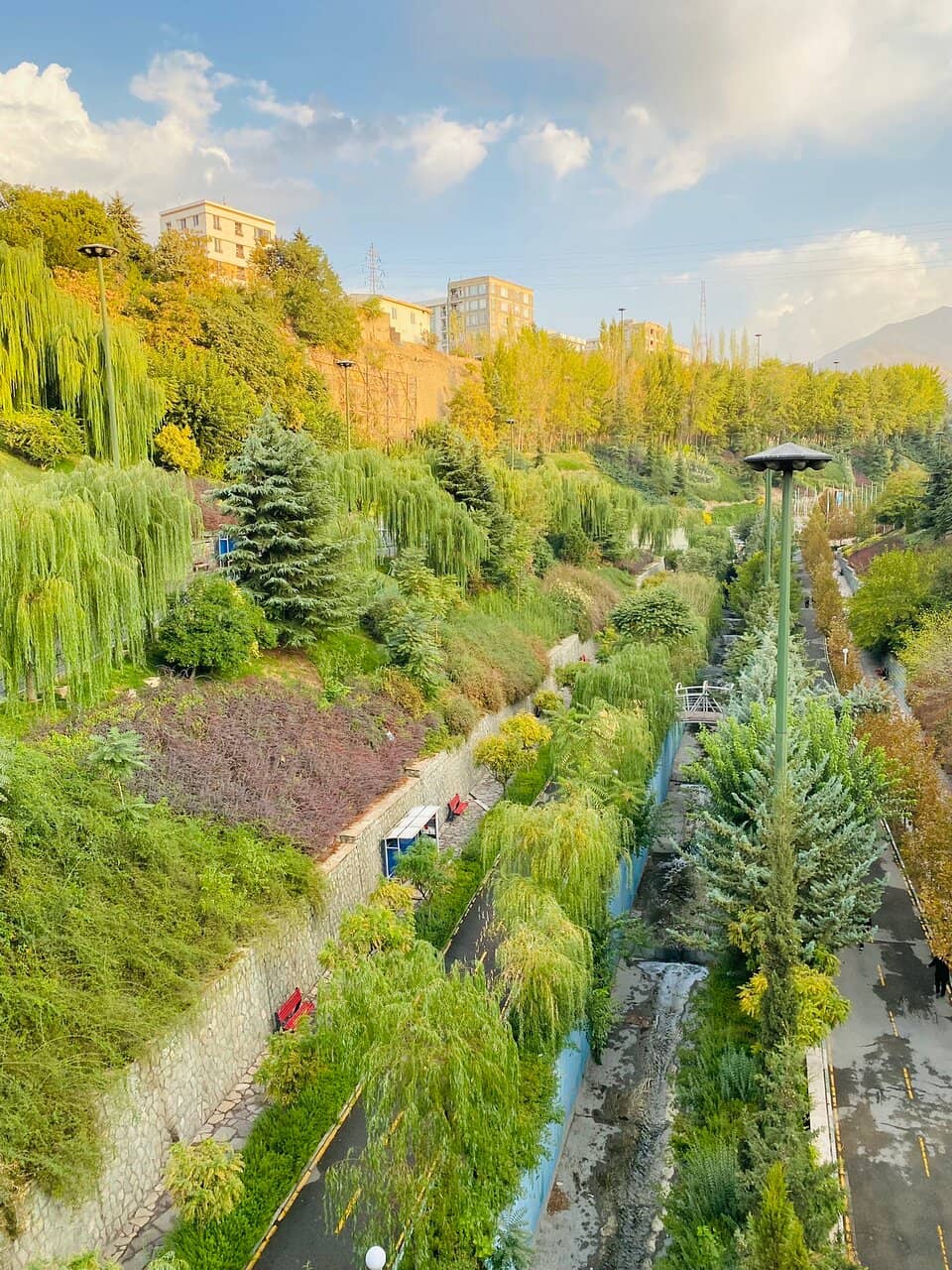 Stepped Slopes & Greenery