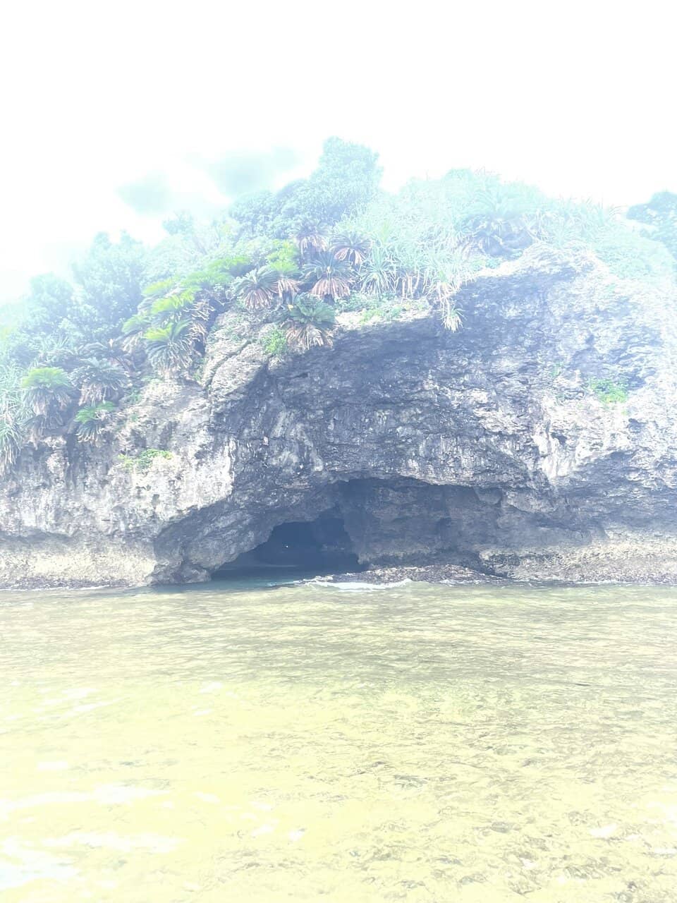 The Luminous Blue Cave