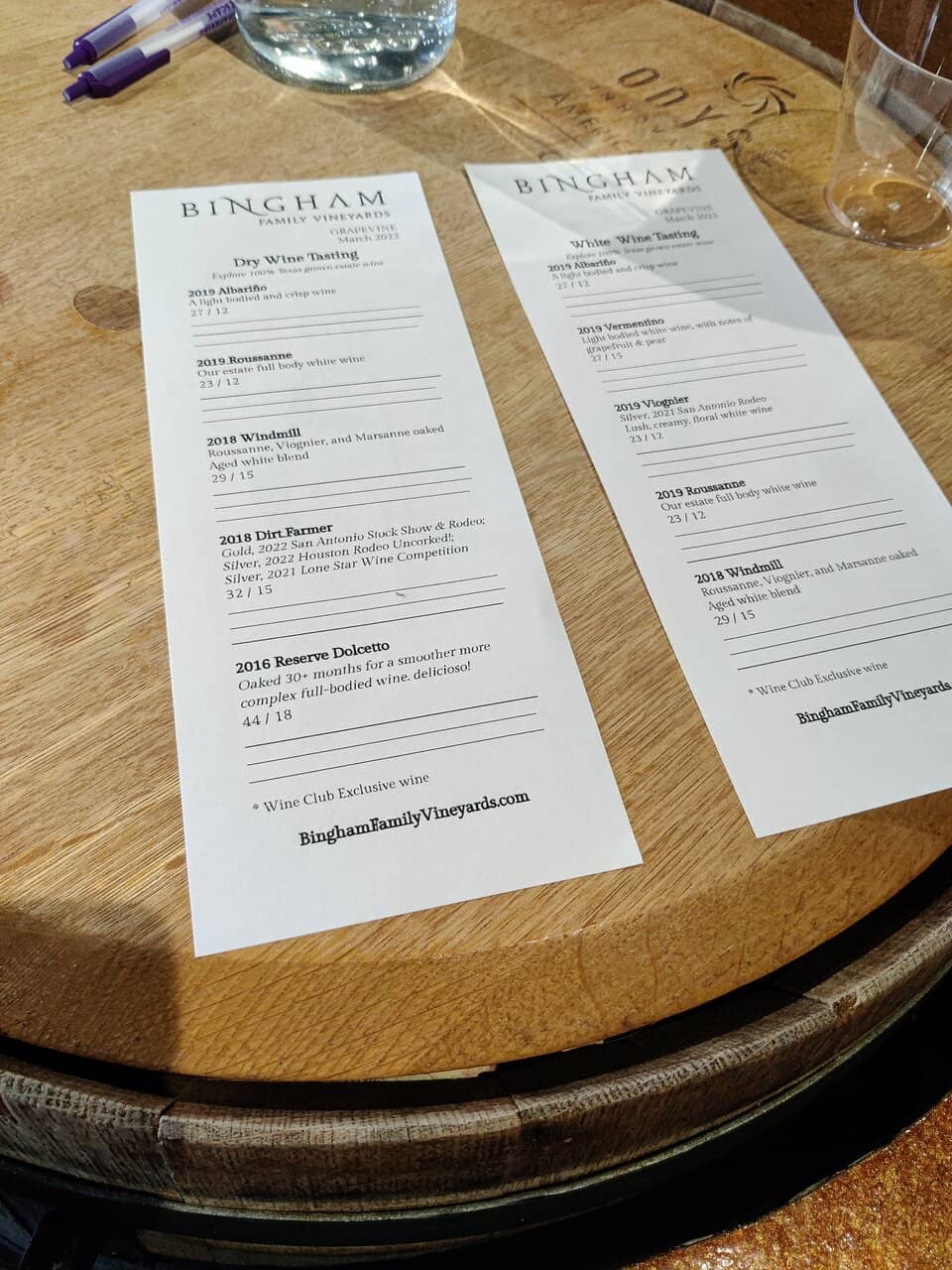 Award-Winning Texas Wines