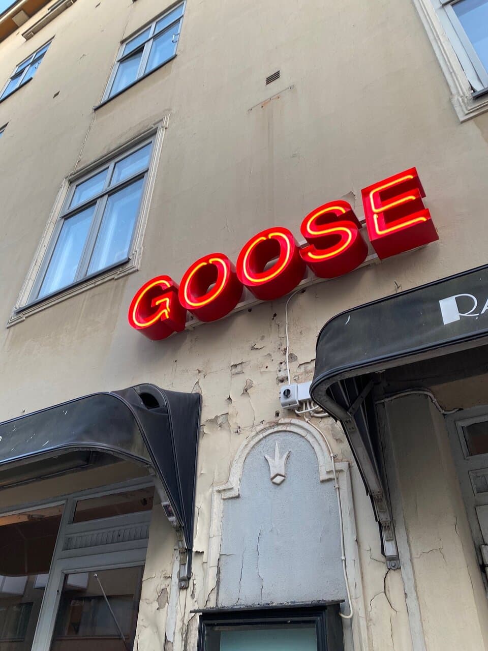 Fra inngangsområdet