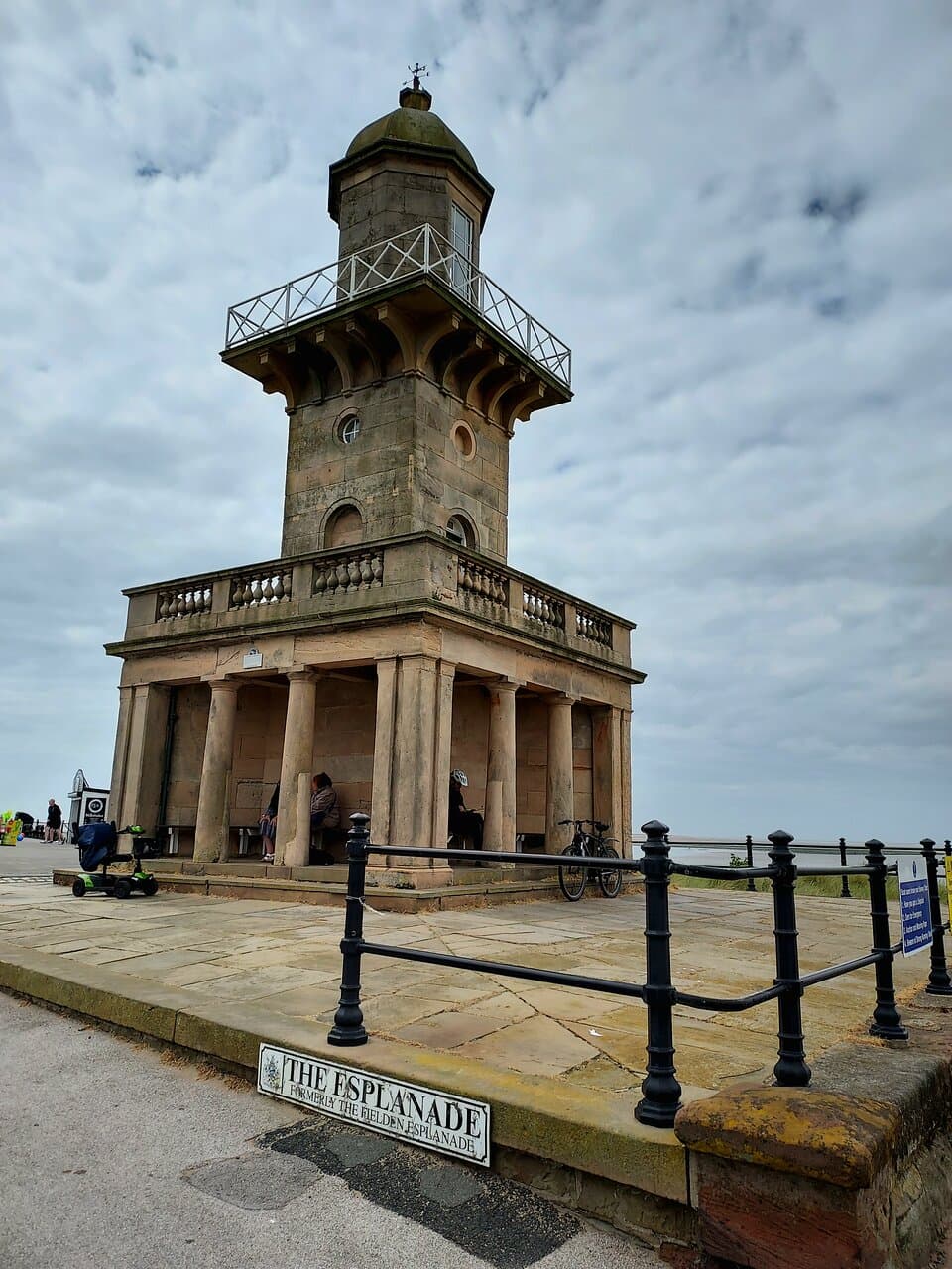 The Lower Lighthouse on The Esplanade - Fleetwood (11/Jun/22).