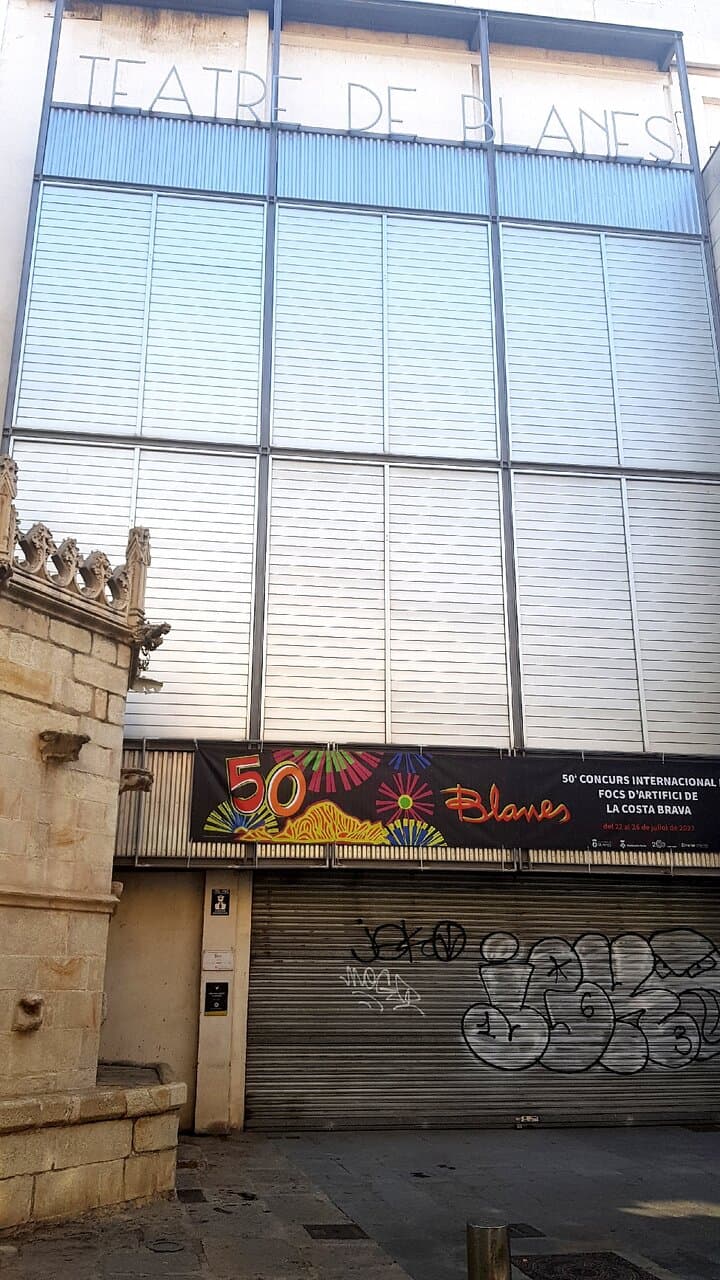 Fachada Teatre de Blanes