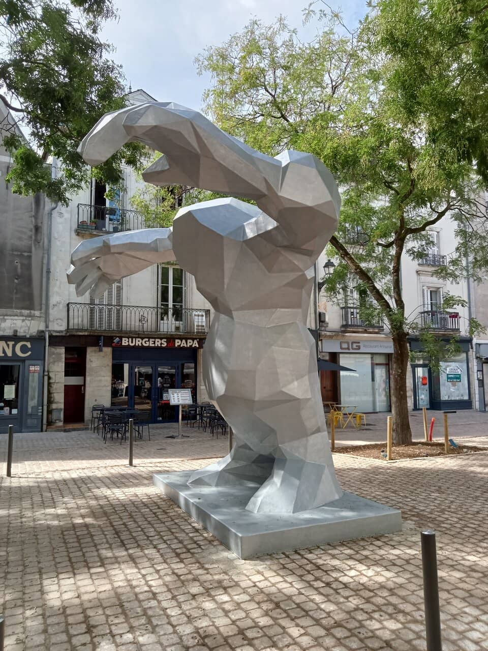 Statue of the Prehistoric Man