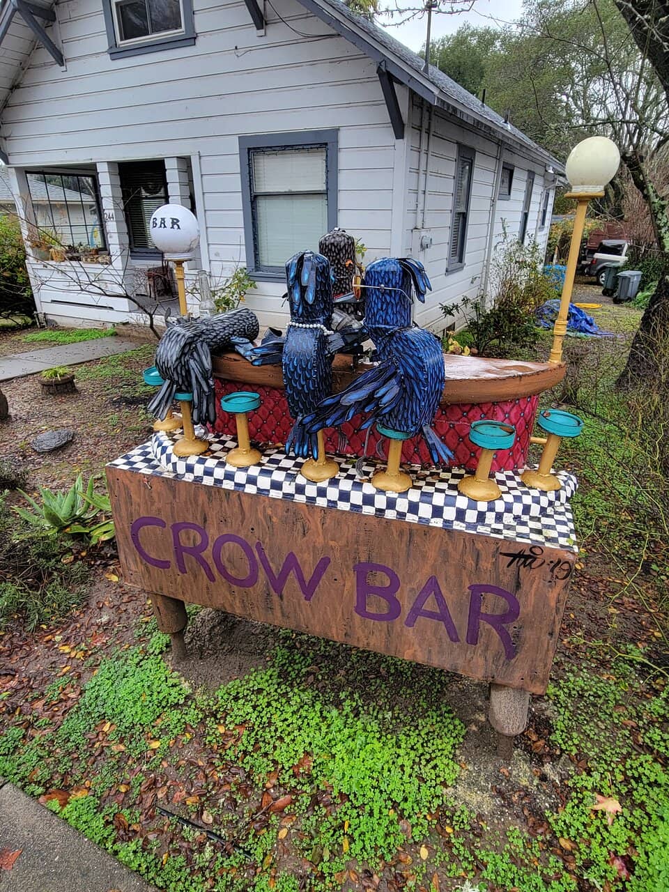 Whimsical Junk Art Sculptures