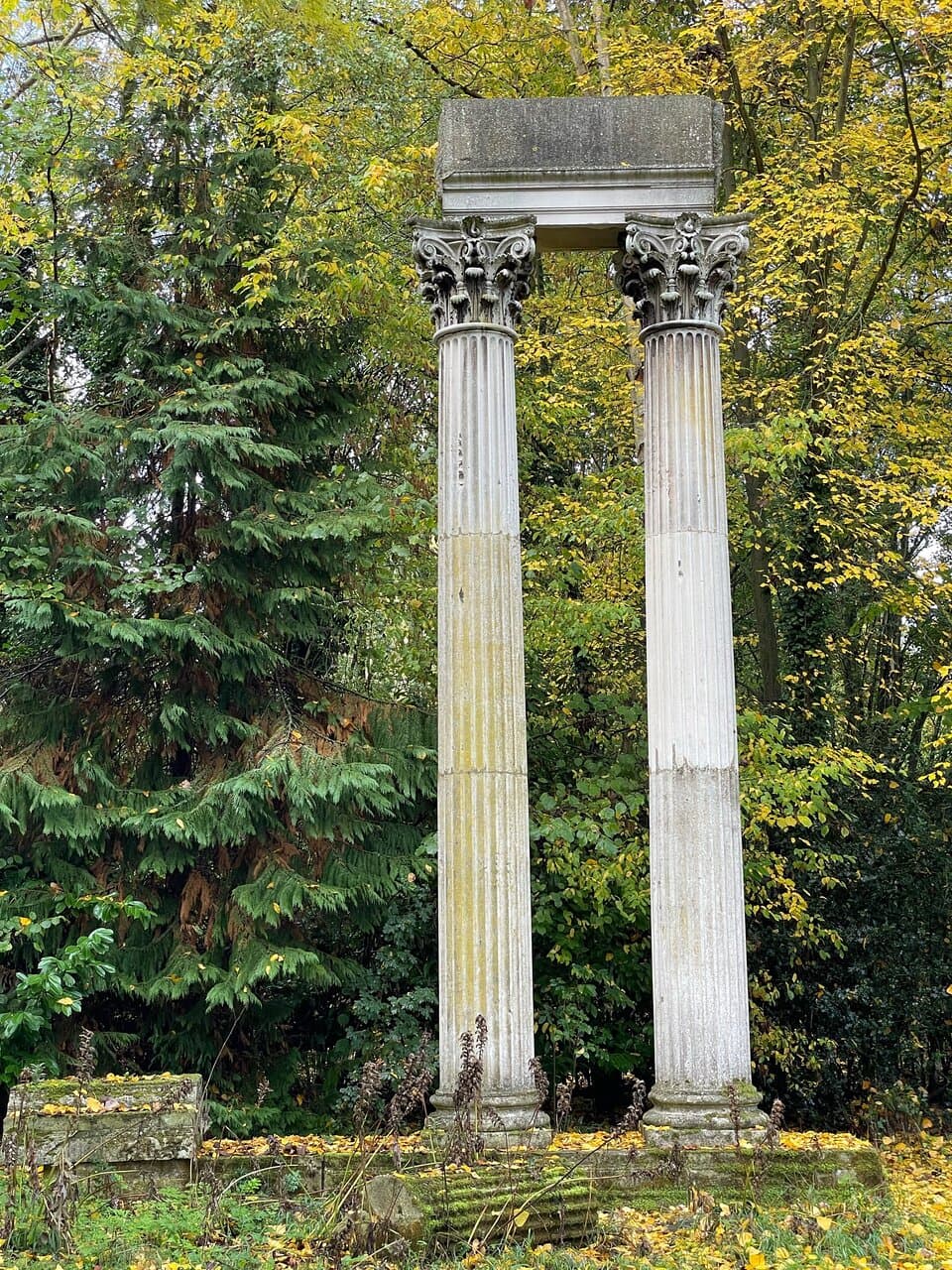 The Coutts Bank Columns from another angle.