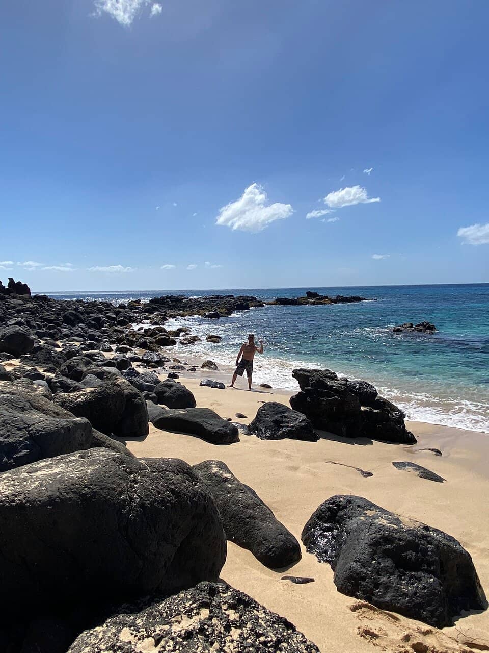 Expansive Sandy Shoreline