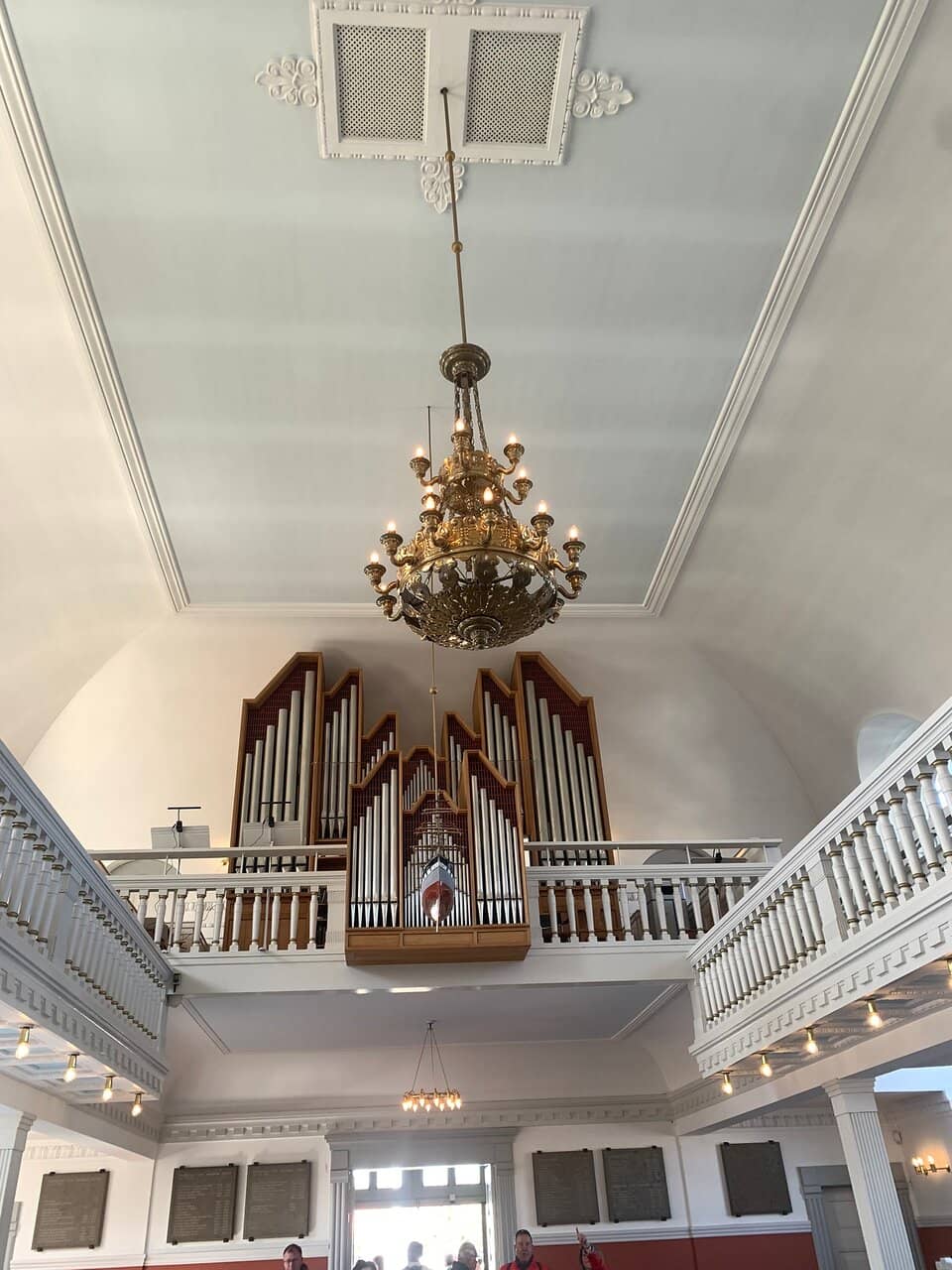Blue-Painted Ceiling